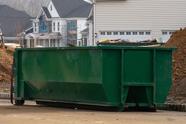 there may be restrictions on where construction dumpsters can be placed on your property, depending on local regulations
